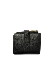 COCCINELLE METALLIC SOFT Mini Portafoglio in pelle Nero - Portafogli Donna - 4