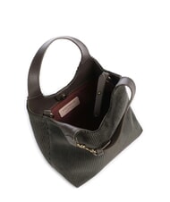 COCCINELLE C-EASY CORDURO Borsa a spalla, con tracolla fango - Borse Donna - 5