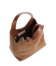 COCCINELLE C-EASY CORDURO Borsa a spalla, con tracolla cognac - Borse Donna - 5