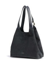 COCCINELLE C-EASY CORDURO Borsa shopping a spalla, in pelle midnight blue - Borse Donna - 3