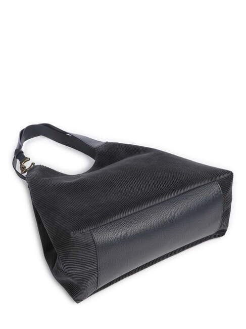 C-EASY CORDURO Borsa shopping a spalla, in pelle midnight blue - Borse Donna