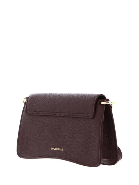 C-ME Borsa in pelle martellata con flap berry - Borse Donna