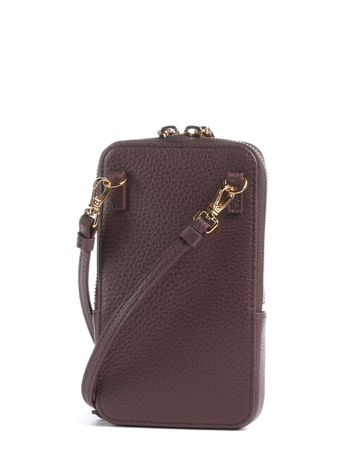 FLOR Mini bag porta smarthphone in pelle berry - Borse Donna
