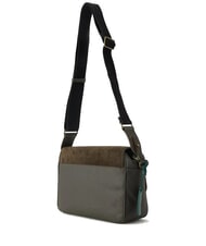 COCCINELLE STG CAMPUS WAXED SUEDE Borsa a tracolla fango - Borse Donna - 2