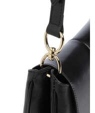 THE BRIDGE ELISABETTA Borsa a spalla, in pelle Nero Oro - Borse Donna - 3