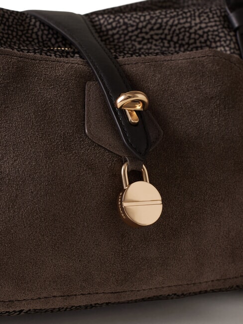 POCHE Borsa bauletto a spalla catrame - Borse Donna