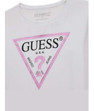 GUESS KIDS Maglia a manica lunga st metallica purwhite - T-shirt - 3