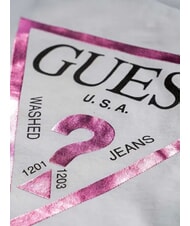 GUESS KIDS Maglia a manica lunga st metallica purwhite - T-shirt - 4