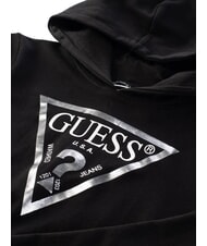 GUESS CORE KIDS Felpa con cappuccio e stampa jetbla - Felpe - 4