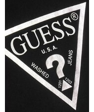 GUESS CORE KIDS Felpa con stampa logo triangolo jetbla - Felpe Bambini - 3