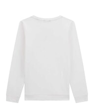 GUESS CORE KIDS Felpa con stampa logo triangolo purwhite - Felpe Bambini - 2