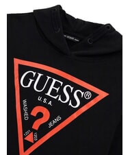 GUESS KIDS ACTIVE Felpa con cappuccio e stampa jetbla - Felpe Bambini - 3