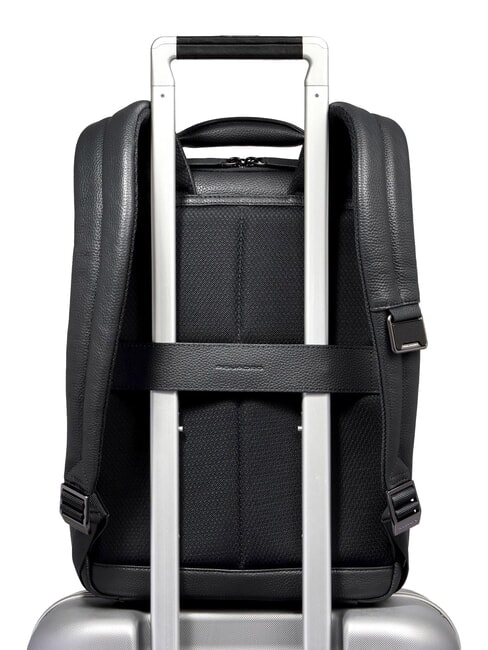 MODUS SPECIALE Zaino porta PC 14", in pelle Nero - Zaini da lavoro porta PC