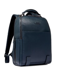 PIQUADRO MODUS SPECIALE Zaino porta PC 14", in pelle blu - Zaini da lavoro porta PC - 2
