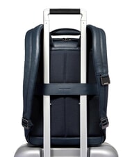 PIQUADRO MODUS SPECIALE Zaino porta PC 14", in pelle blu - Zaini da lavoro porta PC - 3