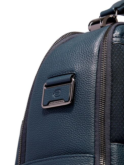 MODUS SPECIALE Zaino porta PC 14", in pelle blu - Zaini da lavoro porta PC