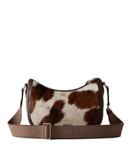BORBONESE LUNA Borsa in cavallino naturale/cenere/cacao - Borse Donna - 3