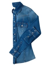 GUESS VELVET Camicia di jeans, a maniche lunghe liberty city wash - Camicie Donna - 3