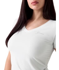 GUESS NEW MINI Maglietta purwhite - T-shirt e Top Donna - 4