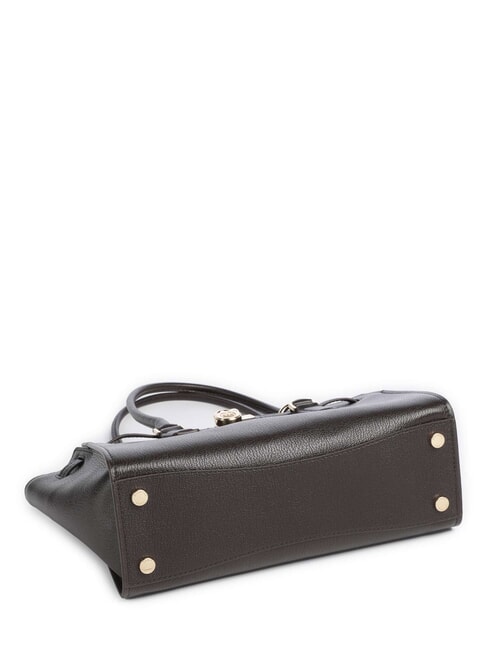 HAMILTON MODERNE Borsa a spalla in pelle chocolate - Borse Donna