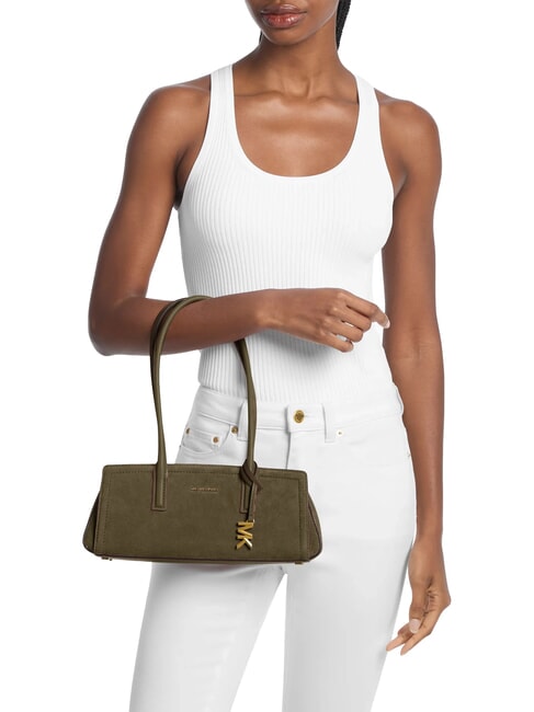 LAILA Borsa a spalla, in pelle loden - Borse Donna
