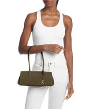 MICHAEL KORS LAILA Borsa a spalla, in pelle loden - Borse Donna - 2