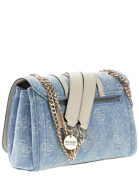 NOELLE 2 Borsa a tracolla denim logo - Borse Donna