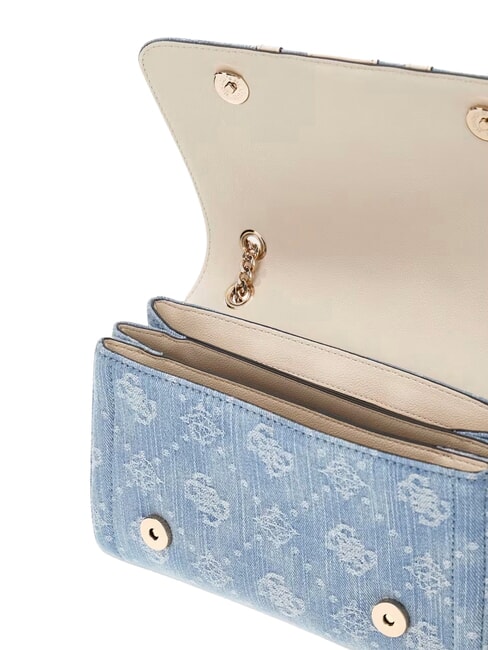 NOELLE 2 Borsa a tracolla denim logo - Borse Donna