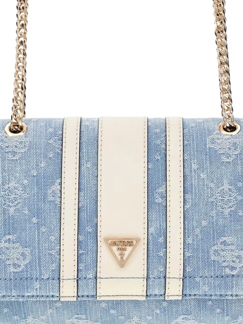 NOELLE 2 Borsa a tracolla denim logo - Borse Donna