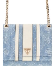 GUESS NOELLE 2 Borsa a tracolla denim logo - Borse Donna - 6