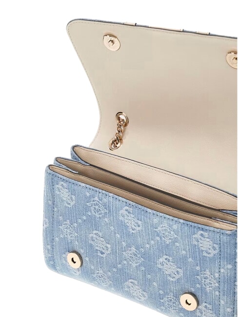 NOELLE 2 Borsa a tracolla denim logo - Borse Donna