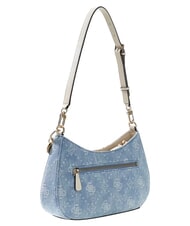 GUESS NOELLE 2 Borsa a spalla regolabile denim logo - Borse Donna - 3