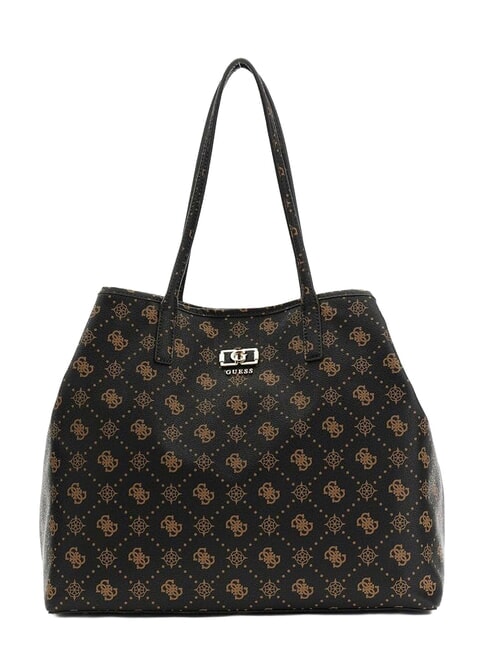 EMELIE Borse tote a spalla espresso logo - Borse Donna