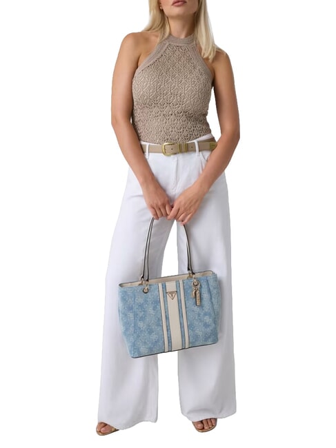 NOELLE 2 Borsa tote, doppio manico denim logo - Borse Donna