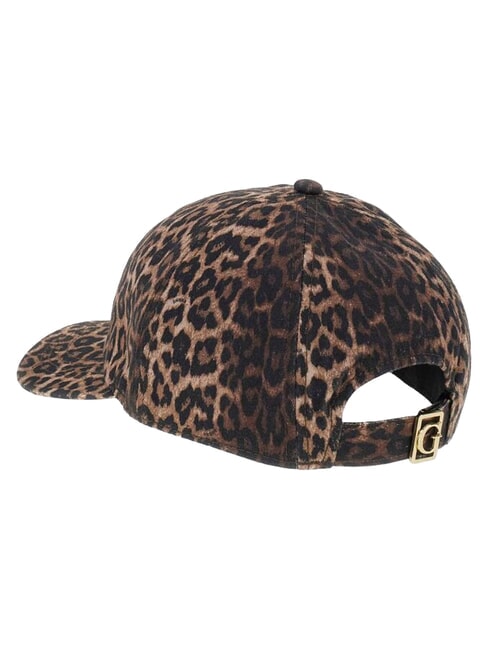 PRINTED GABARDINE Cappello da baseball brown multi - Cappelli