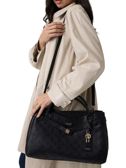 ELLA Borsa a mano, con tracolla black logo - Borse Donna