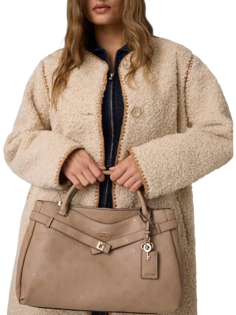 ELLA Borsa a mano, con tracolla beige logo - Borse Donna