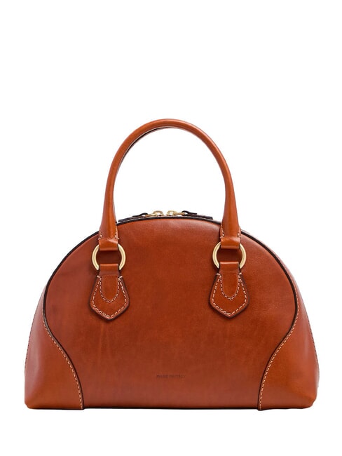 MAGDA Borsa a mano, con tracolla zafferano/oro - Borse Donna