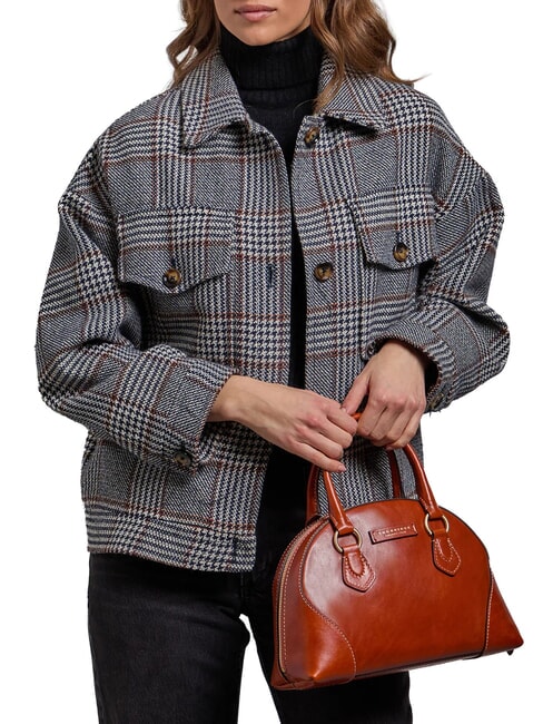 MAGDA Borsa a mano, con tracolla zafferano/oro - Borse Donna