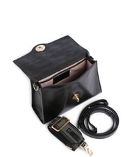THE BRIDGE IRENE Borsetta a tracolla, in pelle Nero Oro - Borse Donna - 4