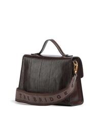 THE BRIDGE IRENE Borsetta a tracolla, in pelle moka with gold - Borse Donna - 3