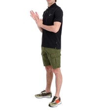 NAPAPIJRI ELBAS 4 Polo manica corta cotone black 041 - Polo Uomo - 4