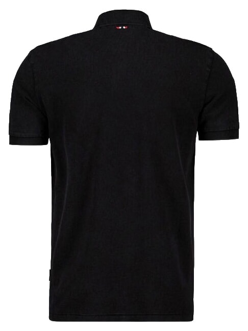 ELBAS 4 Polo manica corta cotone black 041 - Polo Uomo