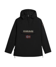NAPAPIJRI K RAINFOREST SUM 4 Giubbino a vento con cappuccio e tasca frontale black 041 - Giacche Bambini - 4