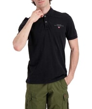 NAPAPIJRI ELBAS 4 Polo manica corta cotone black 041 - Polo Uomo - 3