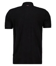 NAPAPIJRI ELBAS 4 Polo manica corta cotone black 041 - Polo Uomo - 6