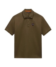 NAPAPIJRI E-BADGE SS 1 Polo a maniche corte dark olive - Polo Uomo - 4