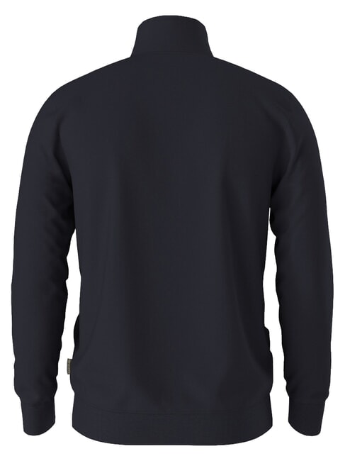 BALIS FZ Felpa a collo alto, con zip blu marine - Felpe Uomo