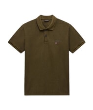 NAPAPIJRI ELBAS 4 Polo manica corta cotone dark olive - Polo Uomo - 5