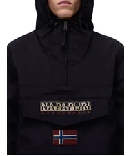 NAPAPIJRI RAINFOREST M SUM 3 Giacca con cappuccio e tasca frontale black 041 - Giacche Uomo - 4